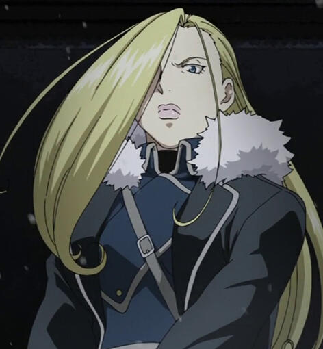 Olivier Mira Armstrong (Mayor General, fma)